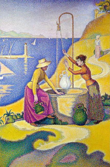 Paul Signac Women at the Well Germany oil painting art